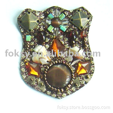 Handmade beads motif